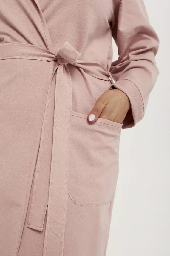 Karina Dámský župan Italian Fashion - pudrově růžový
