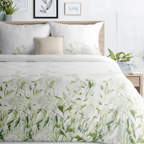 Povlečení Buena Design 91 květinové oboustranné měkké na zip