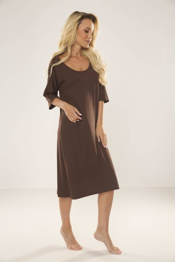 616 Ramona Forex noční košile - hnědá