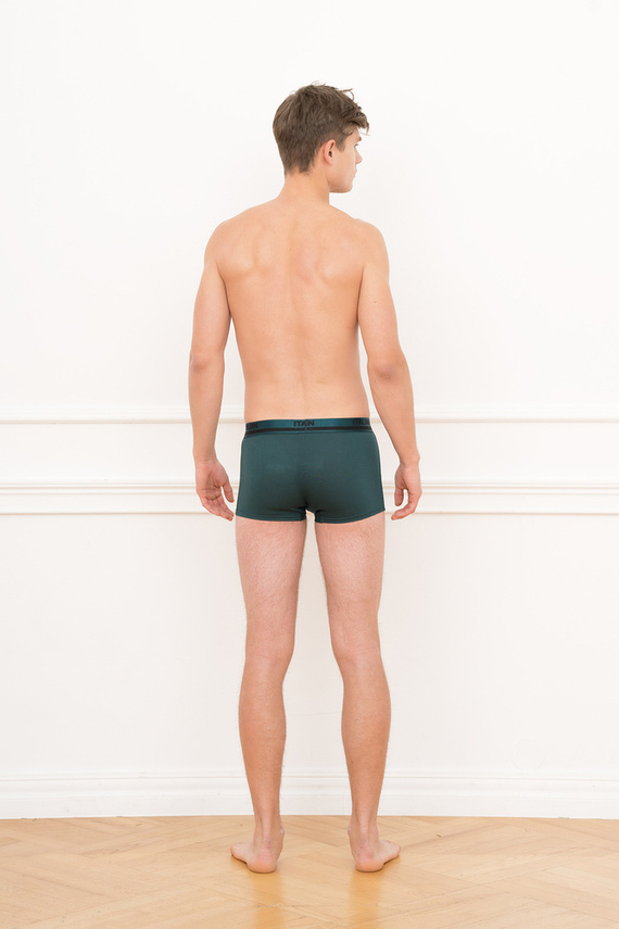 Pánské boxerky Umberto Italian Fashion - tmavě zelené