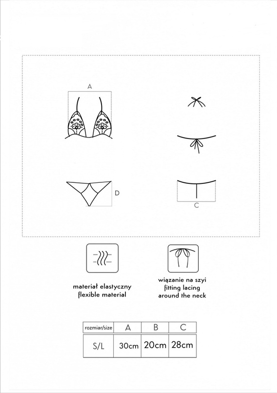 Jimena Černý dámský set LivCo Corsetti Fashion