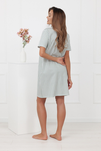 Dámská noční košile Genna Italian Fashion 100% bavlna proužky