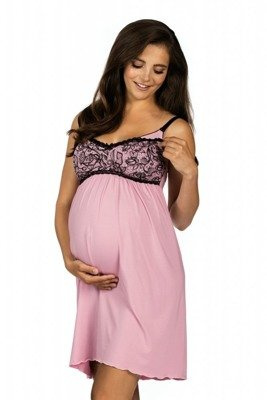 3007 MK Noční košile pro těhotné a kojící Lupoline