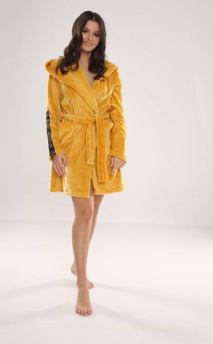 626 Abigail Dámský krátký župan Forex - medový