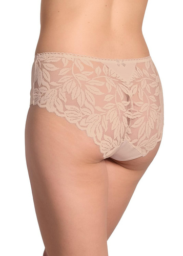 Dámské kalhotky Gabidar 222 bavlna krajka vyšší boky