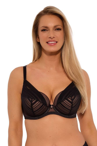 BS 1272 Johanne Full Cup Stiff Bra by Gaia - černá