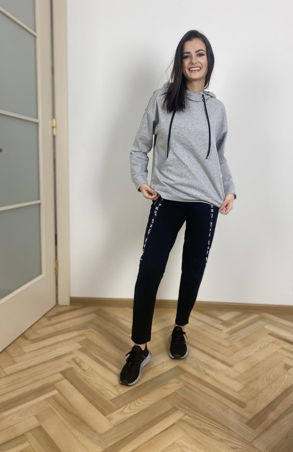 496 Dámská tepláková souprava Just Forex - světlý melír