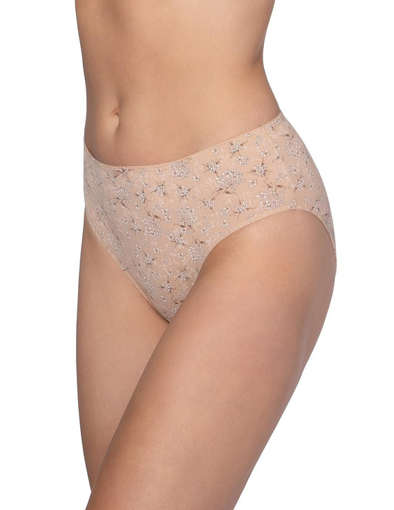 Figi L-120 BI-104 Lama béžové – Bavlněné, klasický střih, 3 kusy