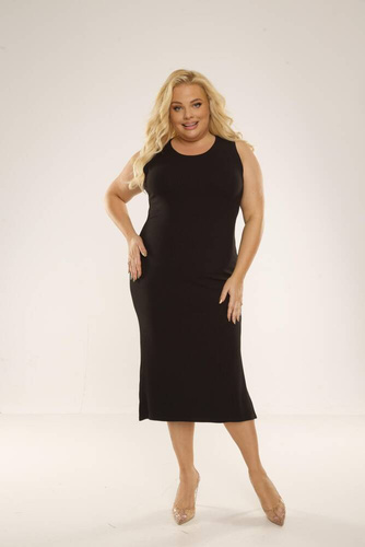 707 Freya Dámské šaty De Lafense - černé