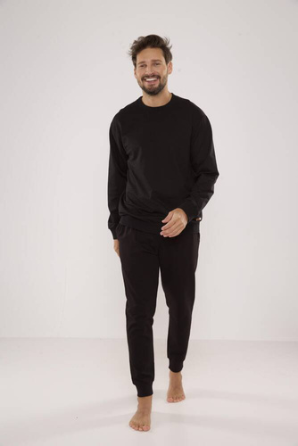 728 Pánská mikina Just Forex - černá