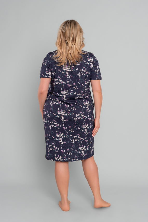 Noční košile Evita s krátkým rukávem Italian Fashion - potisk