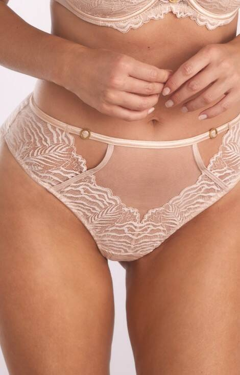 P-1101/3 Dámské kalhotky Luna Kinga - béžové