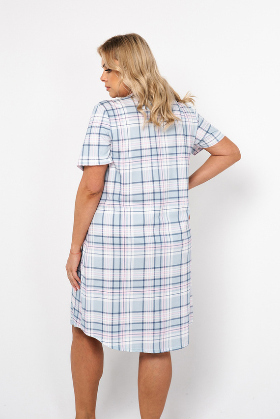 Noční košile Allison s krátkým rukávem Italian Fashion - potisk