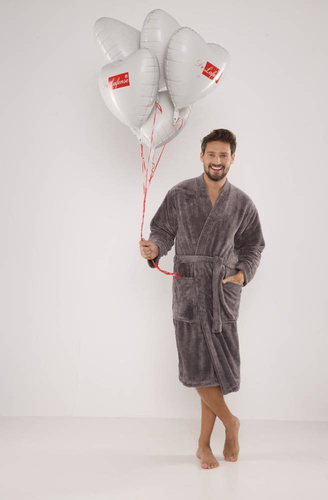 391 Pánský župan Hugo De lafense - šedý