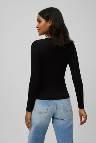 Dámské termo tričko Ysabel Mora 70017 negro- měkké, prodyšné, hypoalergenní, dlouhý rukáv