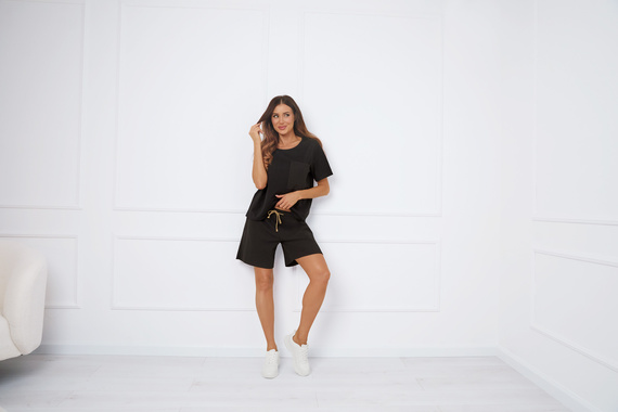 Dámský set Bono Italian Fashion - černý