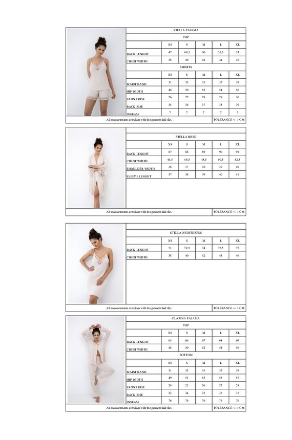 Dámské pyžamo Sensis Stella béžové – letní modalové pyžamo s krajkou