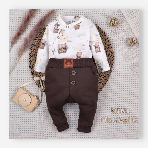 Body Nini Balloon Friends 100% organická bavlna, vyrobeno v Polsku