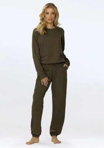 Dámská tepláková souprava Wenezja Dkaren – mikina a kalhoty, bavlna