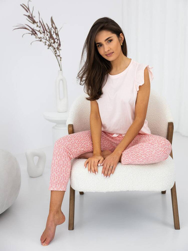 Dámské pyžamo Elena Sensis - meruňkové