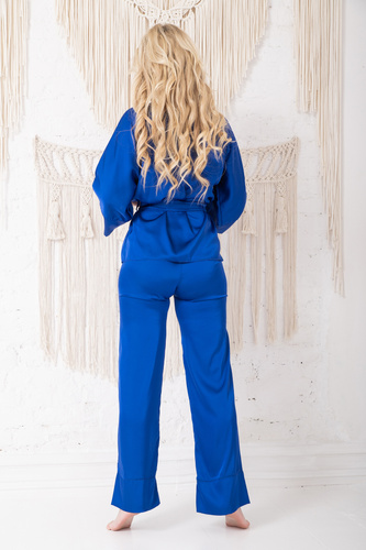 Perai Dámský pyžamový komplet Kalimo - královsky modrý