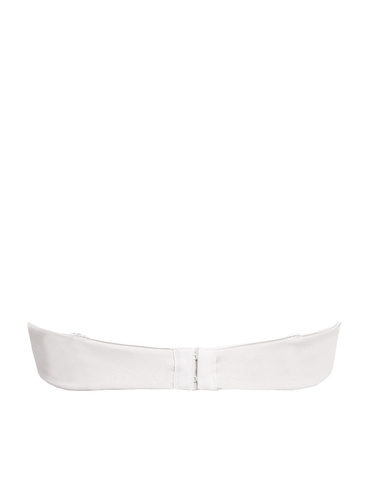 1580 Push-up podprsenka Fantastic - bandeau, mikrovlákno Sielei bílá