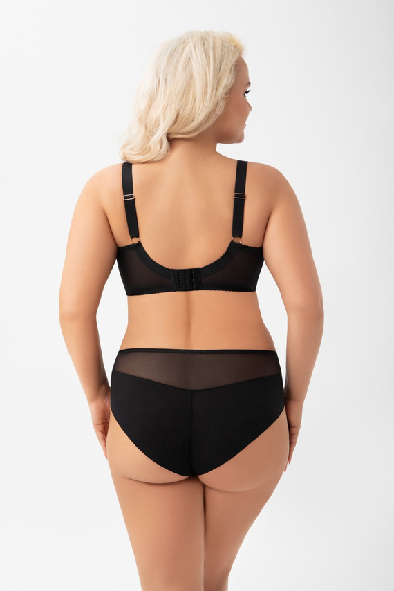 K947 Ottavia Soft bra by Gorsenia - měkká, s kosticemi, vyšívaná, konstrukce K630