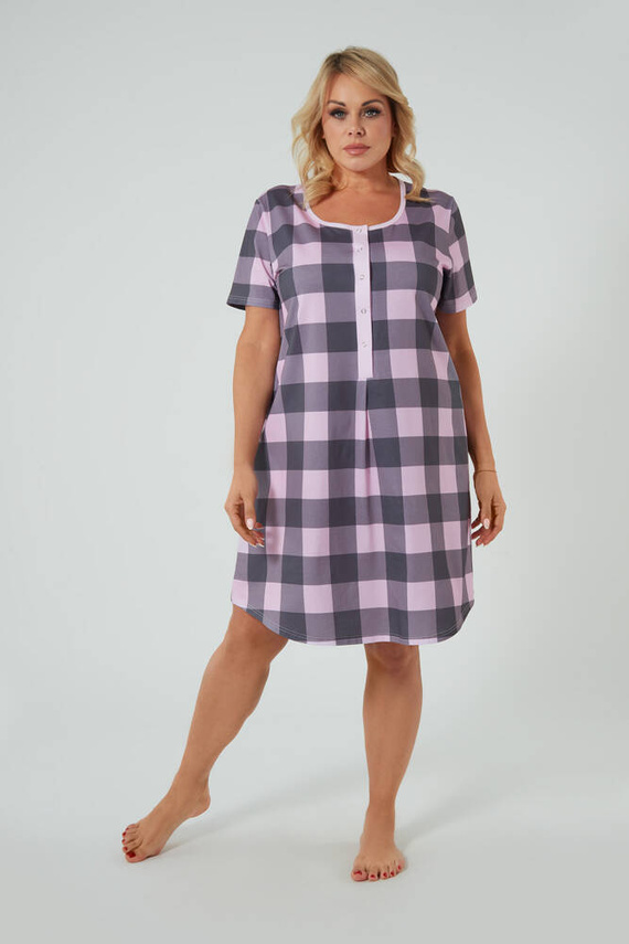 Noční košile a kojící šaty Kayo Italian Fashion - potisk