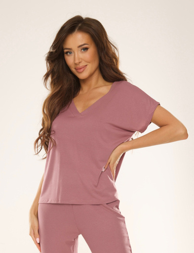 774 Vendy Halenka s krátkým rukávem De Lafense - bobulová barva