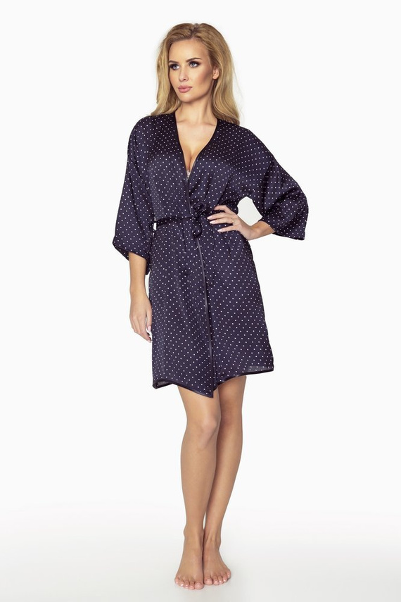 370 Laurine Forex dámský župan - tmavě modrý