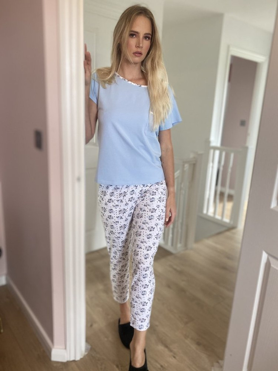 434 Maribell Forex Dámské pyžamo - modré