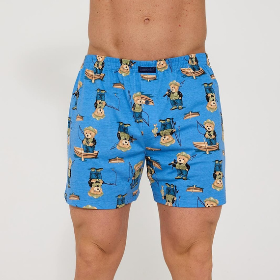 001/188 011/188 Pánské boxerky Cornette Classic - 100% bavlna, volný střih, rozepínání na knoflíky, každodenní pohodlí