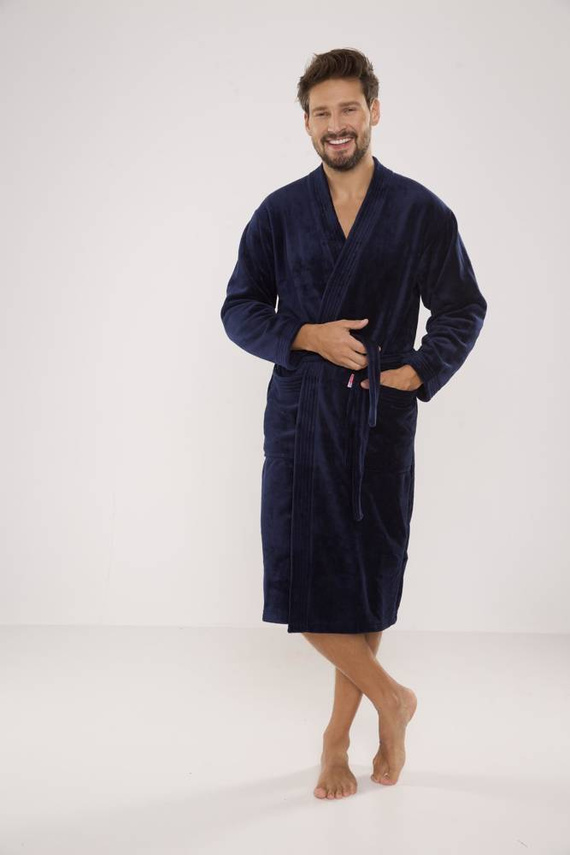 391 Hugo pánský župan De lafense - tmavě modrý