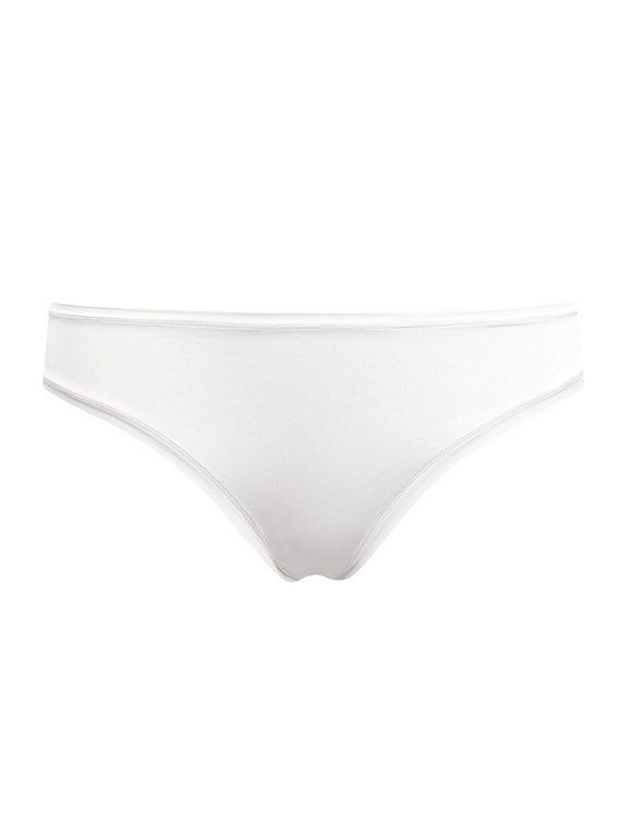 1555 Fantastické kalhotky - bezešvé, mikrovlákno, klasický střih Sielei bílá