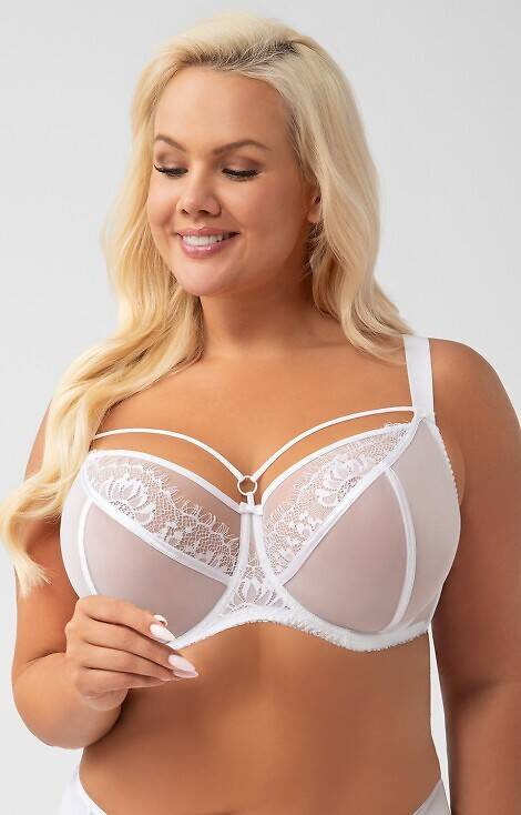 K 496 Paradise soft bra Gorsenia - bílá