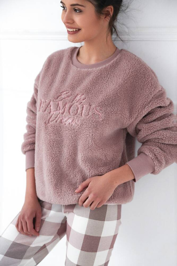 Kaycee Dámské pyžamo Sensis Interlock - pudrově růžové