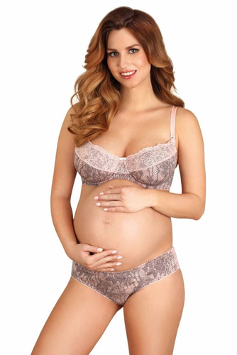 1382 Kojicí podprsenka LUPOLINE - růžová