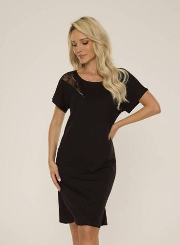 737 Velar Forex noční košile - černá