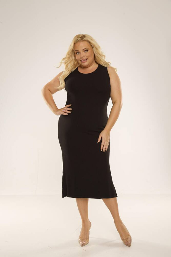 707 Freya Dámské šaty De Lafense - černé