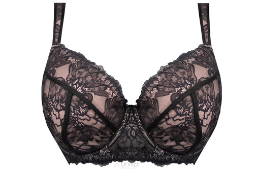 Unikat Kiana podprsenka Full Cup vyztužená černá