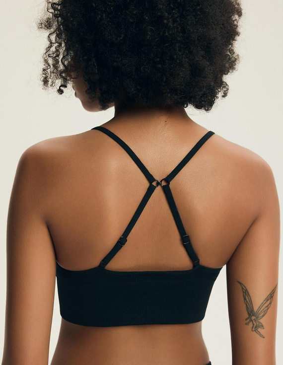 Podprsenka bez kostic Henderson Arleen 2 44180 – pohodlný top z žebrované tkaniny