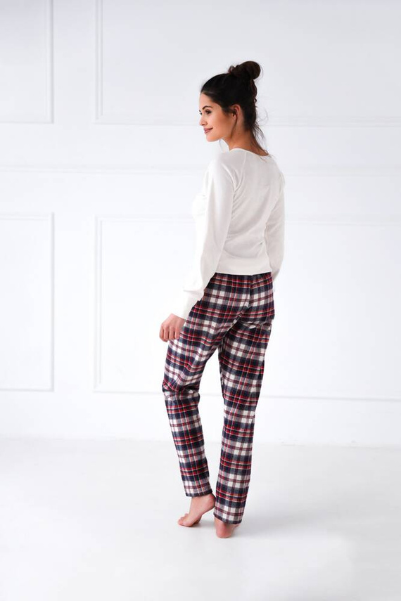 Mollie Dámské pyžamo Sensis Interlock - krémové