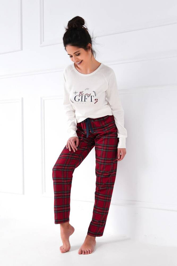 Maribel Interlock dámské pyžamo Sensis - krémové