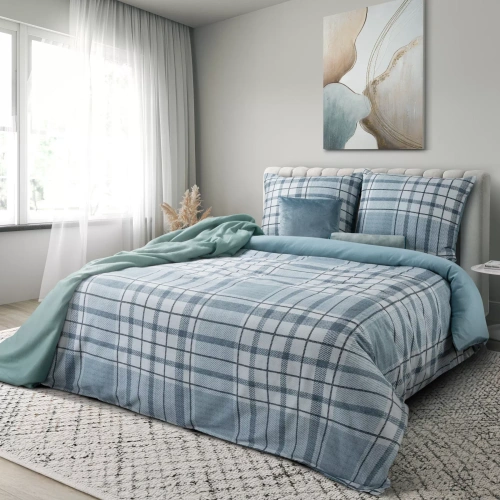 Eurofirany SPRING 95 povlečení 100% bavlněný satén kostka Oeko-Tex