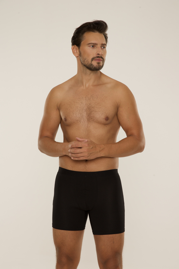 847 Chandler pánské boxerky - modal, bavlna, elastan | De Lafense - černé