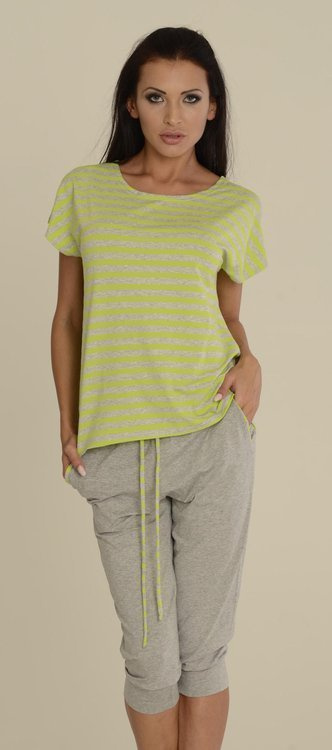 540 Dámské pyžamo Jovite - limetkově zelené