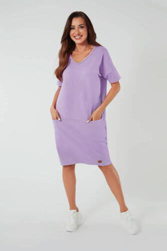 Dámská tunika s krátkým rukávem Stella Italian Fashion - lilie