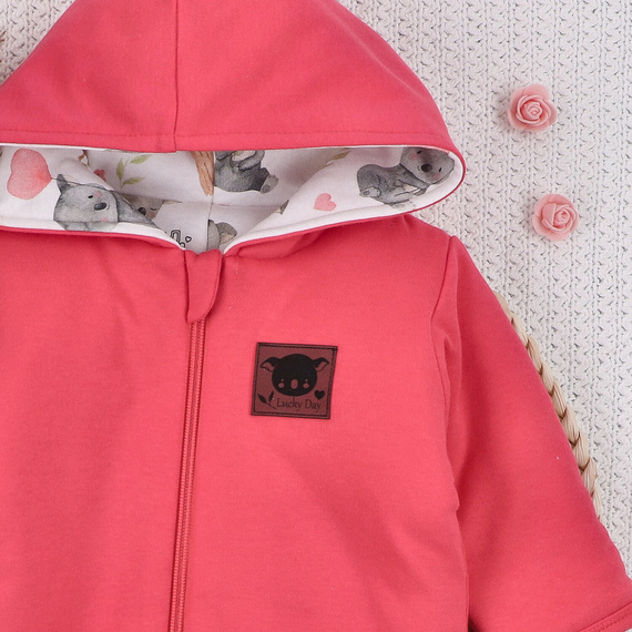 Dětský overal Nini Sweet Koala Organic – zateplený, 100% bio bavlna