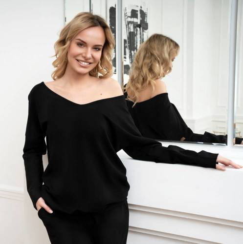 Karina Dámská mikina Fashion - černá