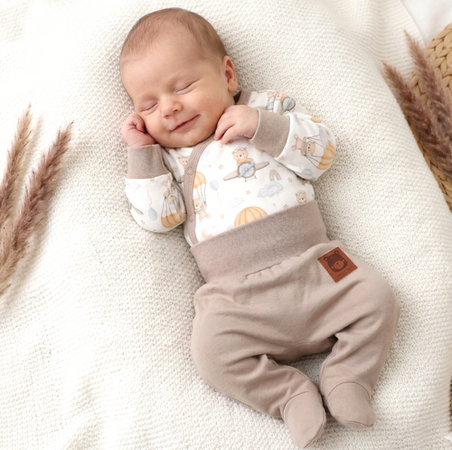 ABN-5501 Sky Journey Envelope bodiesuit Nini | Organická bavlna pro novorozence